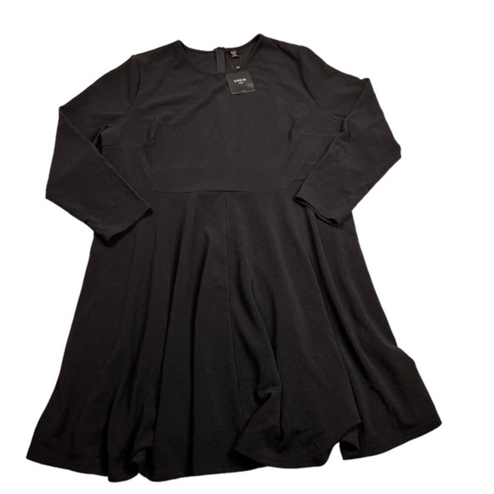 Shein fit black dress